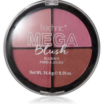 Technic Cosmetics Mega Blush blusher palette 14.4 g Technic Cosmetics Mega Blush blusher palette 14.4 g