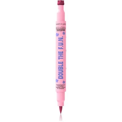 Wet n Wild SpongeBob SquarePants Double The F.U.N. Liquid Eyeliner & Stamp multifunctional eyeliner shade Jumpin' Jellyfish 1.2 ml Wet n Wild SpongeBob SquarePants Double The F.U.N. Liquid Eyeliner & Stamp multifunctional eyeliner shade Jumpin' Jellyfish 1.2 ml