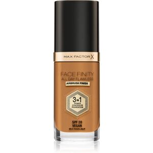 Max Factor Facefinity All Day Flawless long-lasting foundation SPF 20 shade W95 Hazelnut 30 ml