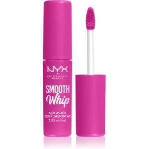 NYX Professional Makeup Smooth Whip Matte Lip Cream velvet lipstick with smoothing effect shade 20 Pom Pom 4 ml