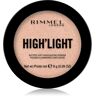 Rimmel High'light professional highlight pressed powder shade 002 Candelit 8 g