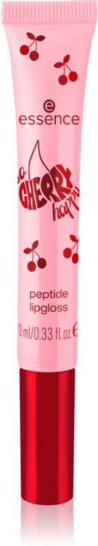 essence SO CHERRY happy lip gloss with peptides shade 02 Cherry, Cherry Baby! 10 ml