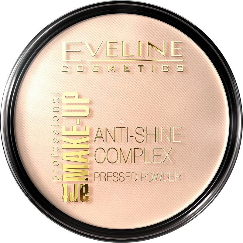 Eveline Cosmetics Art Make-Up light mineral powder foundation compact with matt effect shade 32 Natural 14 g