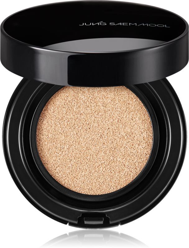 JUNG SAEM MOOL Essential Skin Nuder Longwear Cushion long-lasting cushion foundation SPF 50+ + one refill shade Medium 2x14 g