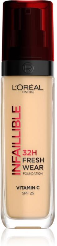 L’Oréal Paris Infaillible 32H Fresh Wear long-lasting liquid foundation shade 125 WARM DORE 30 ml