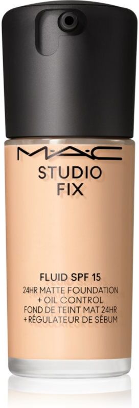 MAC Cosmetics Studio Fix Fluid SPF 15 24HR Matte Foundation + Oil Control mattifying foundation SPF 15 shade NC16 30 ml