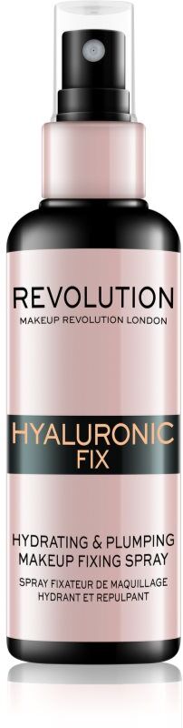 Makeup Revolution Hyaluronic Fix Hydrating & Plumping makeup setting spray with moisturising effect 100 ml