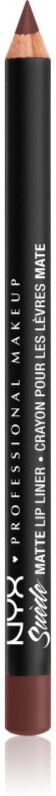 NYX Professional Makeup Suede Matte Lip Liner matt lip liner shade 55 Cold Brew 1 g