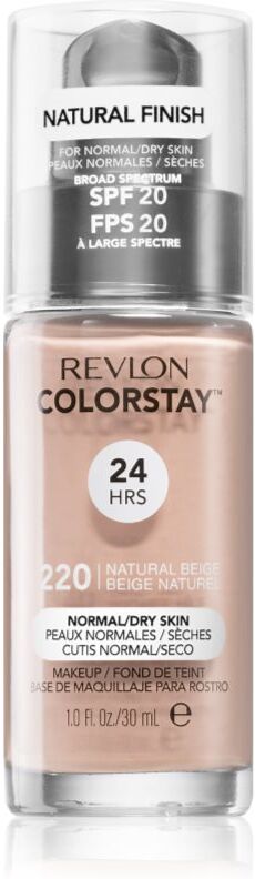 Revlon Cosmetics ColorStay™ long-lasting foundation for normal to dry skin shade 220 Natural Beige 30 ml