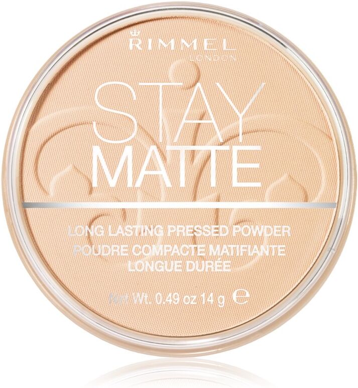 Rimmel Stay Matte powder shade 001 Transparent 14 g