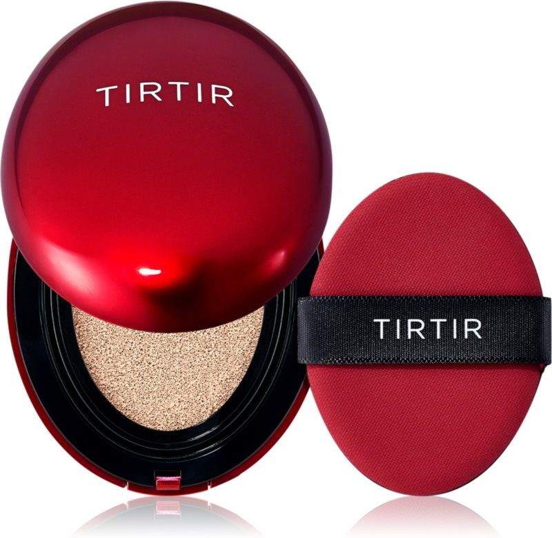 TIRTIR Mask Fit Red Cushion long-lasting cushion foundation shade 21C Cool Ivory 18 g