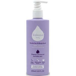 Kokoso Baby Kids cleansing gel for body and hair with fragrance for children 200 ml