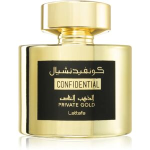 Lattafa Confidential Private Gold EDP U 100 ml