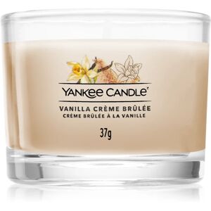 Yankee Candle Vanilla Crème Brûlée votive candle glass 37 g
