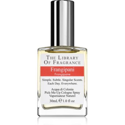 The Library of Fragrance Frangipani - Floral, Unisex, Elegant Eau de Cologne The Library of Fragrance Frangipani - Floral, Unisex, Elegant Eau de Cologne