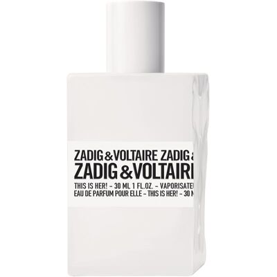 Zadig & Voltaire This is Her Eau de Parfum - 30ml Zadig & Voltaire This is Her Eau de Parfum - 30ml