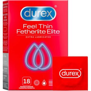 Durex Feel Thin Extra Lubricated condoms 18 pc