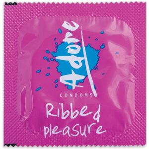 Pasante Adore Ribbed Pleasure condoms 144 pc