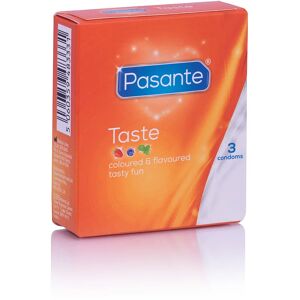 Pasante Taste Mix condoms flavour Blueberry, Strawberry, Mint 3 pc