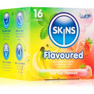 Skins Flavours condoms 16 pc Skins Flavours condoms 16 pc