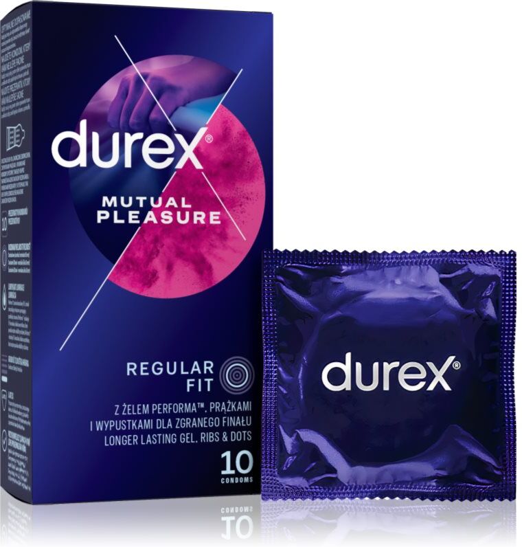 Durex Mutual Pleasure condoms 10 pc
