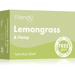 Friendly Soap Natural Soap Lemongrass & Hemp natural soap 95 g