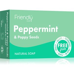 Friendly Soap Natural Soap Peppermint & Poppy Seeds natural soap 95 g