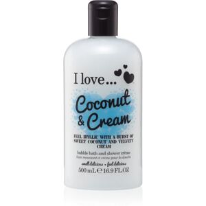 I love... Coconut & Cream shower and bath gel oil 500 ml