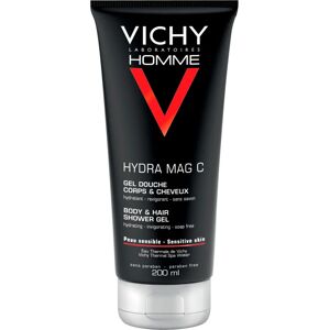 Vichy Homme Hydra-Mag C shower gel for body and hair 200 ml