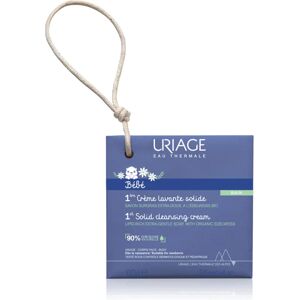 Uriage Bébé 1st Solid Cleansing Cream creamy soap for soft and smooth skin for children from birth 100 g