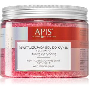 Apis Natural Cosmetics Cranberry Vitality relaxing bath salt with Dead Sea minerals 650 g Apis Natural Cosmetics Cranberry Vitality relaxing bath salt with Dead Sea minerals 650 g