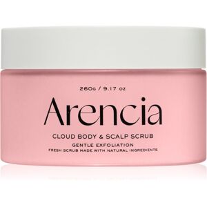 Arencia Fresh Cloud Lavender & Pear gentle body scrub for hair and body 260 g Arencia Fresh Cloud Lavender & Pear gentle body scrub for hair and body 260 g
