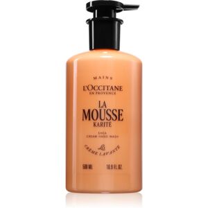 L’Occitane Shea Butter La Mousse cream liquid soap for hands 500 ml L’Occitane Shea Butter La Mousse cream liquid soap for hands 500 ml
