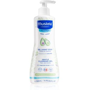 Mustela Bébé Bain cleansing gel for the hair and body for children 500 ml Mustela Bébé Bain cleansing gel for the hair and body for children 500 ml
