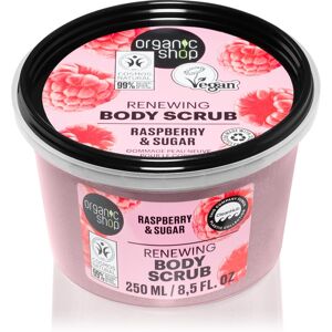 Organic Shop Raspberry & Sugar gentle body scrub 250 ml Organic Shop Raspberry & Sugar gentle body scrub 250 ml
