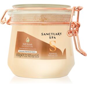Sanctuary Spa Signature Natural Oils salt scrub with nourishing and moisturising effect 650 g Sanctuary Spa Signature Natural Oils salt scrub with nourishing and moisturising effect 650 g