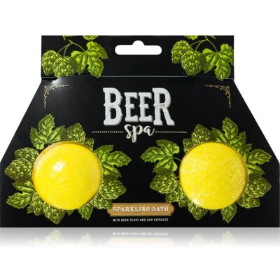 Bohemia Gifts & Cosmetics Beer Spa Bath Bombs - Bath Bombs 2x100g Bohemia Gifts & Cosmetics Beer Spa Bath Bombs - Bath Bombs 2x100g