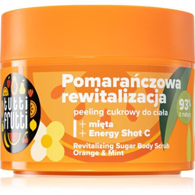 Farmona Tutti Frutti Minty Orange refreshing sugar scrub for the body 300 g Farmona Tutti Frutti Minty Orange refreshing sugar scrub for the body 300 g