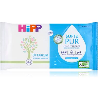 Hipp Soft & Pur Baby Wipes - Baby Wipes for Kids Hipp Soft & Pur Baby Wipes - Baby Wipes for Kids