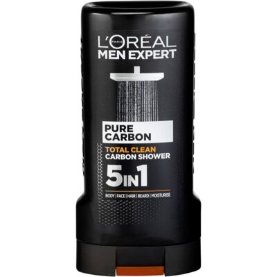 L'Oréal Men Expert Pure Carbon Shower Gel - Shower & Hair Care L'Oréal Men Expert Pure Carbon Shower Gel - Shower & Hair Care