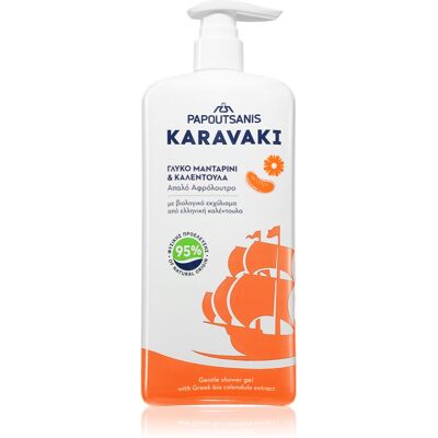 Papoutsanis Mandarine-Calendula Shower Gel - Shower gel for women Papoutsanis Mandarine-Calendula Shower Gel - Shower gel for women