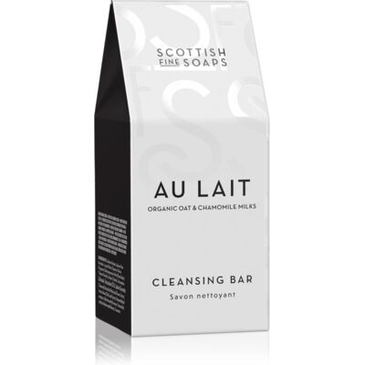 Scottish Fine Soaps - Au Lait Cleansing Bar - 100g - Soap Scottish Fine Soaps - Au Lait Cleansing Bar - 100g - Soap