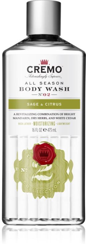 Cremo Sage and Citrus Body Wash body wash M 475 ml