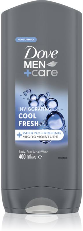 Dove Men+Care Cool Fresh shower gel for body and face 400 ml