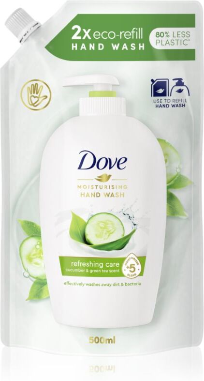 Dove Go Fresh Fresh Touch liquid soap refill cucumber and green tea 500 ml