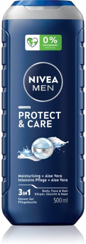 NIVEA MEN Protect & Care shower gel 500 ml