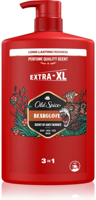 Old Spice Bearglove body and hair shower gel 1000 ml