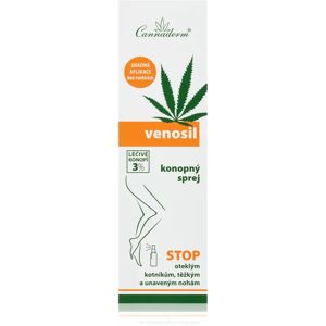 Cannaderm Venosil cannabis spray spray for legs with activated hemp 150 ml