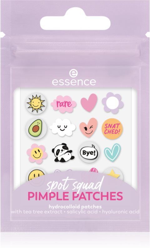 essence Spot Squad Pimple Patches topical acne treatment 32 pc