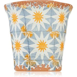 Wax Design Garden Blue Kasba Citronela outdoor candles 14x14 cm